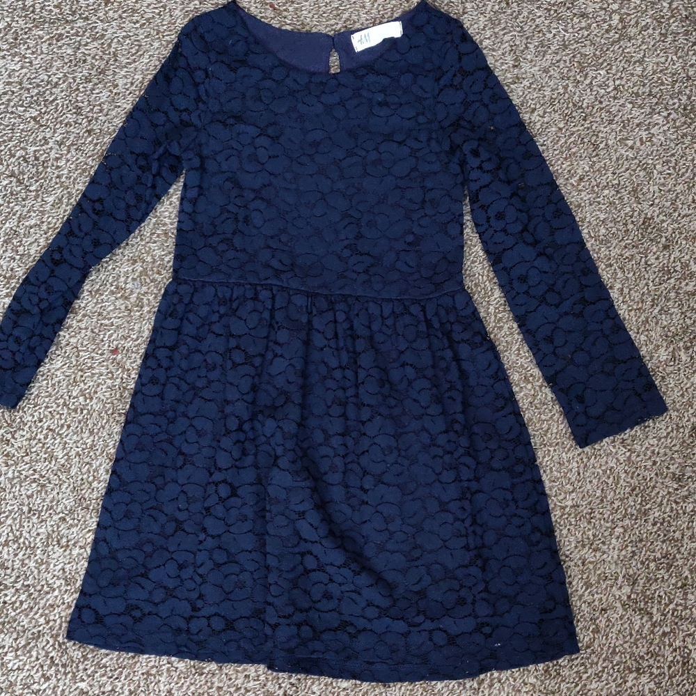 H&M blue dress